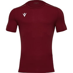 Macron Rigel Hero Maillot Manches Courtes Enfants - Bordeaux