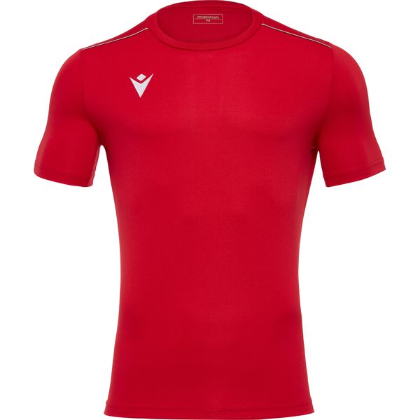 Macron Rigel Hero Maillot Manches Courtes Hommes - Rouge