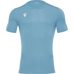 Macron Rigel Hero Maillot Manches Courtes Hommes - Bleu Ciel