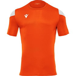 Macron Polis Trikot Kurzarm Kinder - Orange / Weiß