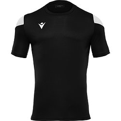 Macron Polis Maillot Manches Courtes Enfants - Noir / Blanc
