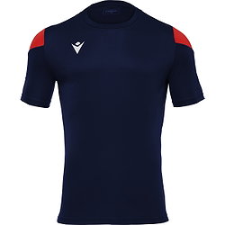 Macron Polis Trikot Kurzarm Kinder - Marine / Rot