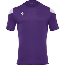 Macron Polis Trikot Kurzarm Kinder - Lila / Weiß
