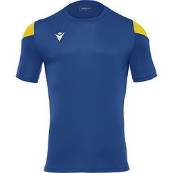 Macron Polis Trikot Kurzarm Kinder - Royal / Gelb
