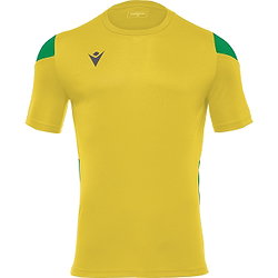 Macron Polis Trikot Kurzarm Herren - Gelb / Grün