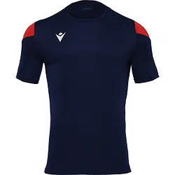 Macron Polis Trikot Kurzarm Herren - Marine / Rot