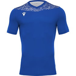 Macron Nash Trikot Kurzarm Kinder - Royal / Weiß