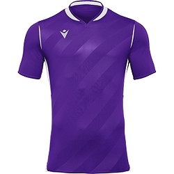 Macron Kimah Trikot Kurzarm Kinder - Lila / Weiß