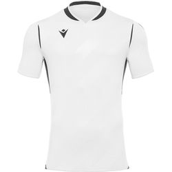 Voorvertoning: Macron Kimah Shirt Korte Mouw Kinderen - Wit / Zwart