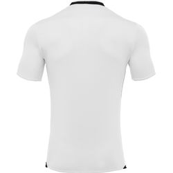Voorvertoning: Macron Kimah Shirt Korte Mouw Kinderen - Wit / Zwart