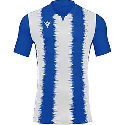 Macron Miram Shirt Korte Mouw Heren - Royal / Wit