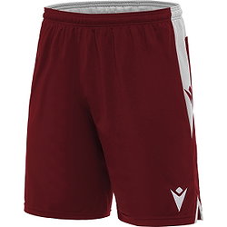 Macron Tempel Short Enfants - Bordeaux / Blanc