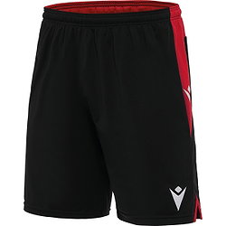 Macron Tempel Short Heren - Zwart / Rood