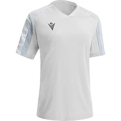Macron Bellatrix Maillot Manches Courtes Femmes - Blanc / Argent