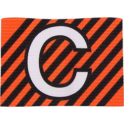 Stanno Brassard De Capitaine Avec Velcro - Orange / Noir