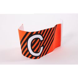 Voorvertoning: Stanno Aanvoerdersband Met Klittenband - Oranje / Zwart