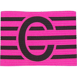 Stanno Brassard De Capitaine Avec Velcro - Rose / Noir