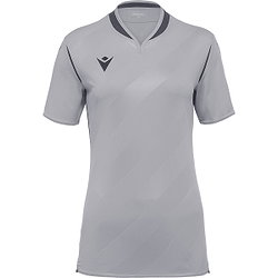 Macron Alya Maillot Manches Courtes Femmes - Argent / Anthracite