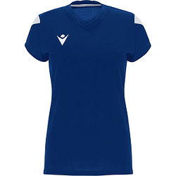 Macron Oxygen Shirt Korte Mouw Dames - Royal / Wit