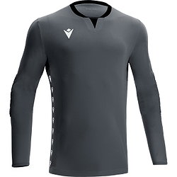 Macron Eridanus Tw-Trikot Langarm Kinder - Anthrazit / Schwarz