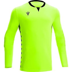 Macron Eridanus Maillot De Gardien Manches Longues Enfants - Jaune Fluo / Noir