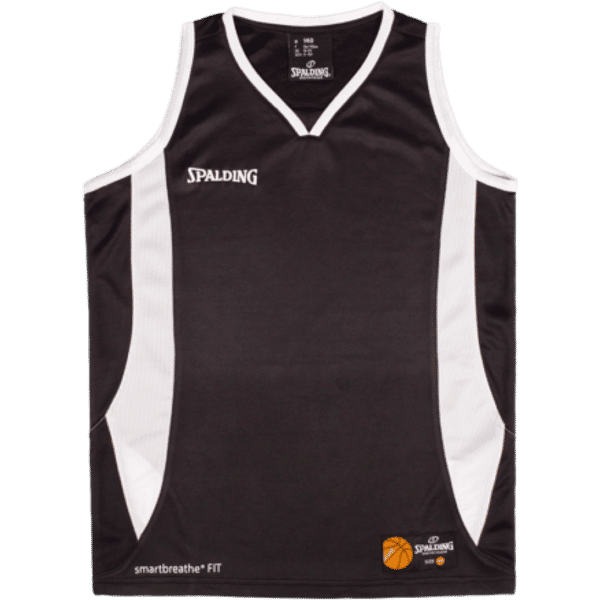 Aan ademen Conceit Spalding Jam Basketbalshirt voor Kinderen | Zwart - Wit | Teamswear