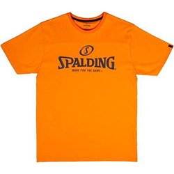 Spalding Essential Logo T-Shirt Hommes - Orange