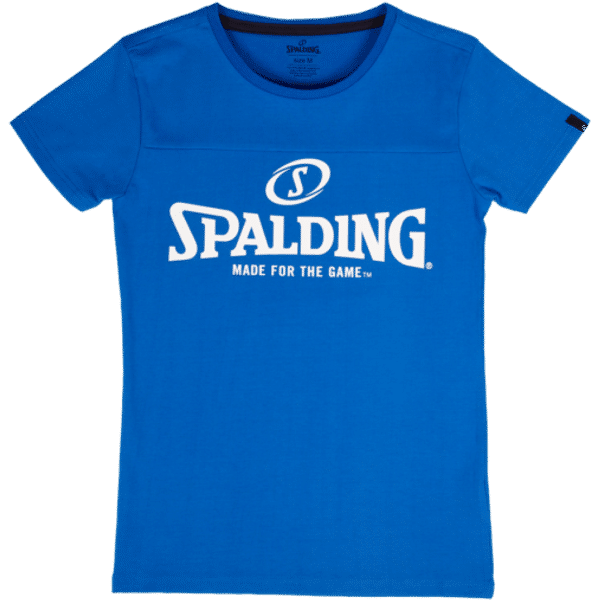Spalding Essential Logo T-Shirt Dames - Royal