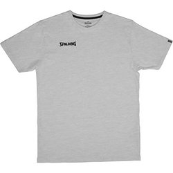 Spalding Essential T-Shirt Enfants - Gris Mélange