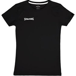 Spalding Essential T-Shirt Dames - Zwart