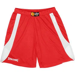 Spalding Jam Short De Basketball Hommes - Rouge / Blanc