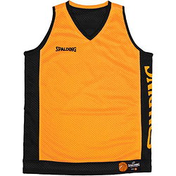 Spalding Reversible Shirt Heren - Oranje / Zwart
