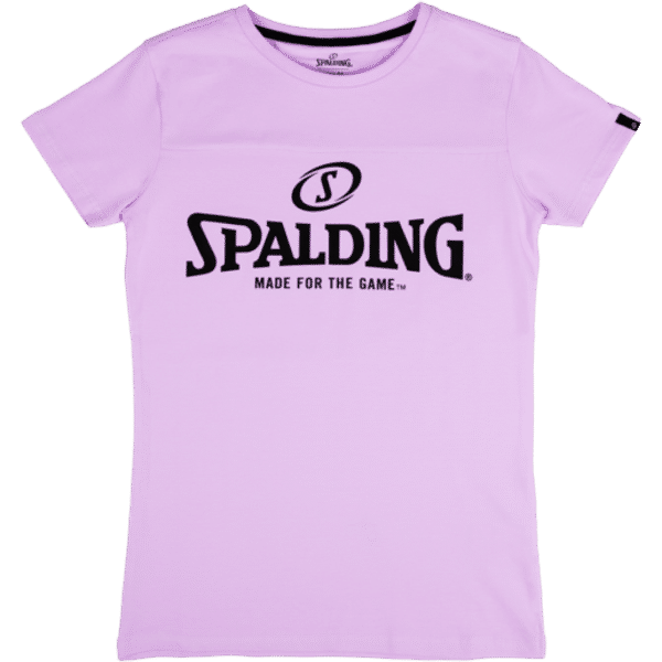 Spalding Essential Logo T-Shirt Dames - Paars