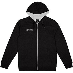 Spalding Flow Zipper Kapuzensweat Herren - Schwarz