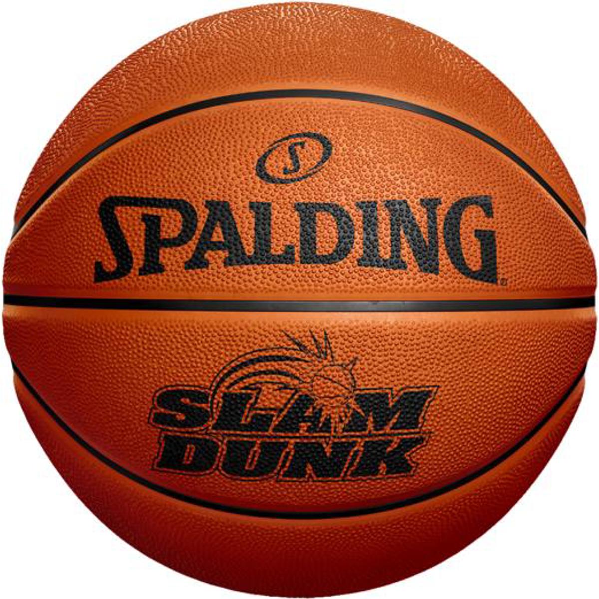 Spalding Slam Dunk Size 7 Basketbal voor Heren Oranje Teamswear