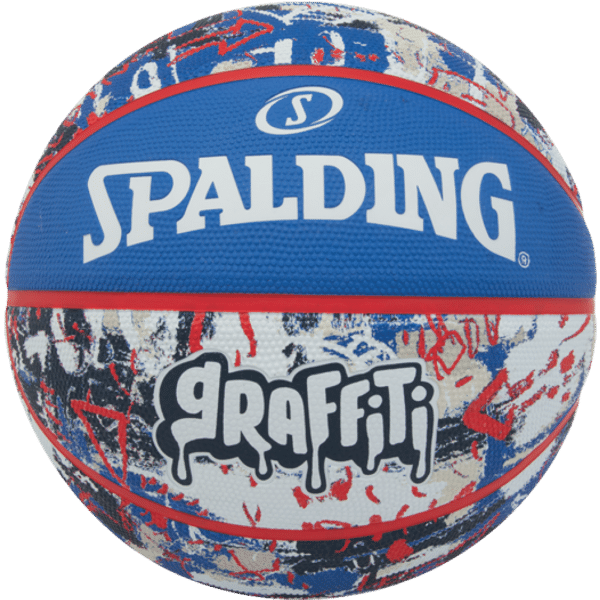 Spalding Graffiti (Size 7) Basketball Hommes - Bleu / Rouge