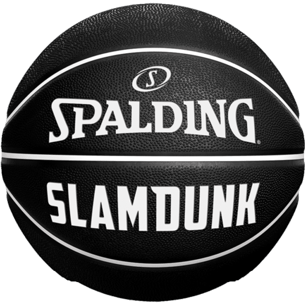 Spalding Slam Dunk (Size 7) Basketbal Heren - Zwart / Wit