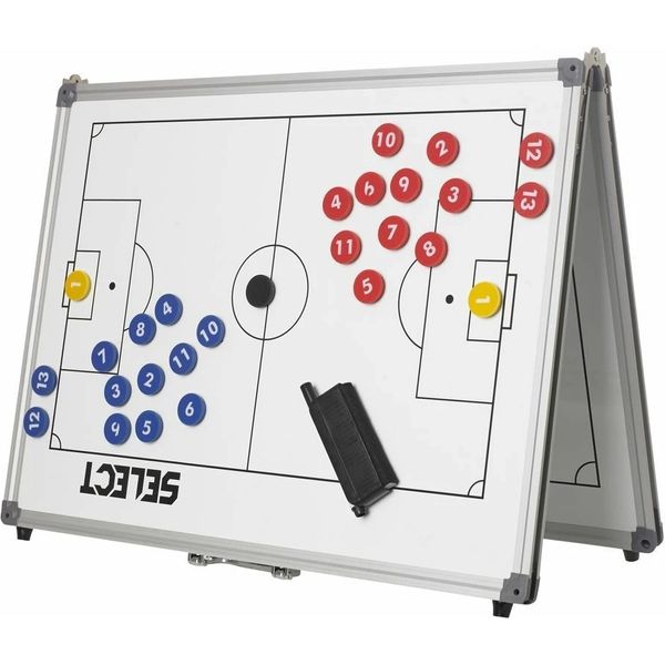 Tableau d'entraîneur de football pliable - Tableau tactique pliable 90 x  120 cm (XL) 