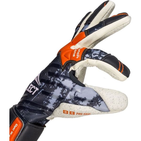 ouder Verbeteren Punt Select 88 Pro Grip V22 Keepershandschoenen voor Heren | Grijs - Oranje |  Teamswear