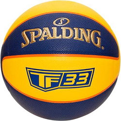 Spalding Tf33 (Size 6) Basketbal Dames - Geel / Royal