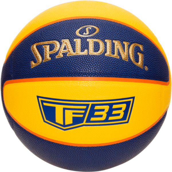 Spalding Tf33 (Size 6) Basketball Femmes - Jaune / Royal