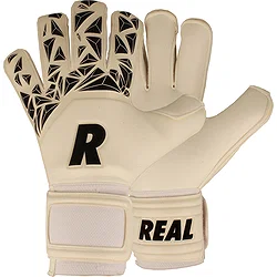 Real Classico Pro Gants De Gardien Hommes - Blanc / Noir