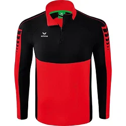 Erima Six Wings Trainingstop Herren - Rot / Schwarz