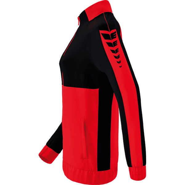 Erima Six Wings Veste D'entraînement Femmes - Rouge / Noir
