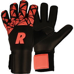 Real Spyder 2 Torwarthandschuhe Herren - Schwarz / Neonrot