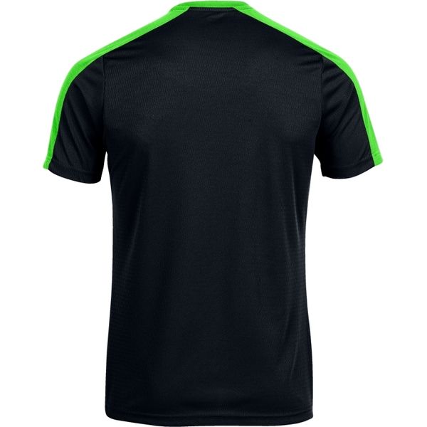 Joma Eco-Championship Maillot Manches Courtes Hommes - Noir / Vert Fluo