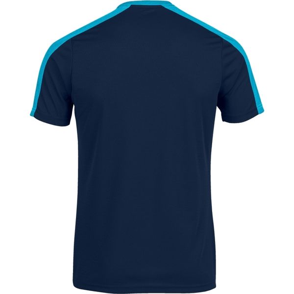 Joma Eco-Championship Maillot Manches Courtes Hommes - Marine / Fluor Turquoise