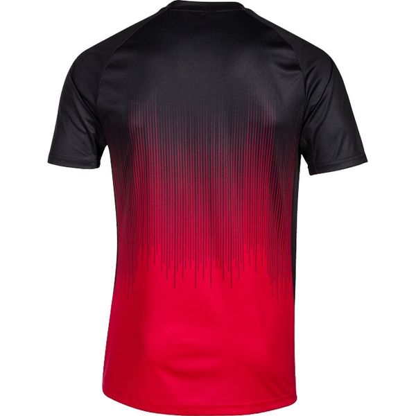 Joma Tiger IV Maillot Manches Courtes Hommes - Noir / Rouge