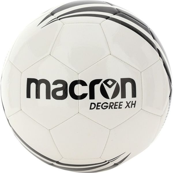 Macron Degree Xh (Size 3) Ballon D'entraînement - Blanc / Noir