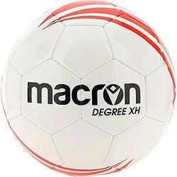 Macron Degree Xh (Size 4) Ballon D'entraînement - Blanc / Rouge